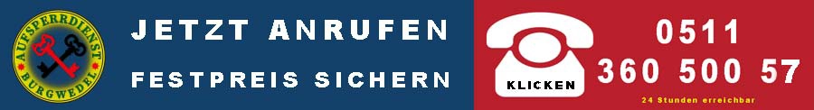Telefonbanner Schlüsseldienst