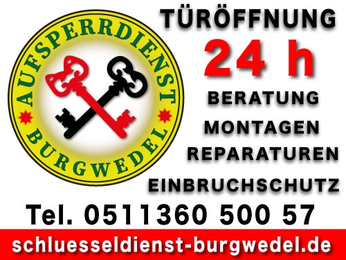 Beratung Info mit Logo Schlüsseldienst Burgwedel